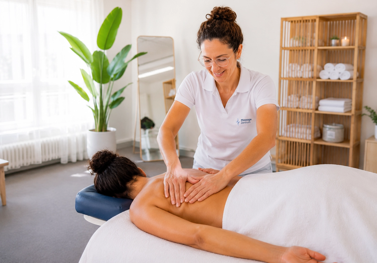 Rückenbehandlung im Massage Zentrum Wollerau